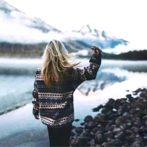 Patagonia Small Synchilla Fleece Sweater T Tribal Aztec Geometric Print